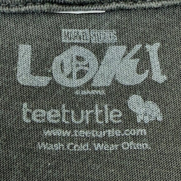 Marvel Alligator Loki Tee Women S Gray Teeturtle - Picture 4 of 6